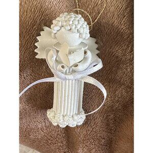 Handmade Angels Pasta Noodle Art Christmas Vintage Mini Mid‎ Century Kitsch